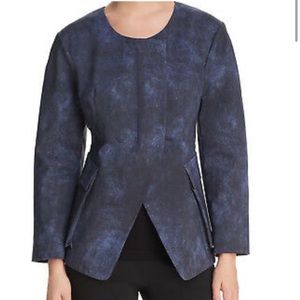 Donna Karan New York indigo blue blazer